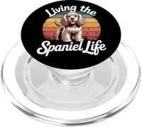 Vivere la vita di Spaniel - Cartone animato Cocker Vintage PopSockets PopGrip per MagSafe