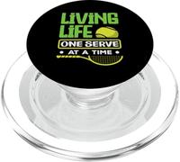Vivere la vita un giocatore di tennis serve alla volta PopSockets PopGrip per MagSafe