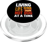 Vivere la vita Un hot dog alla volta amante degli hot dog PopSockets PopGrip per MagSafe