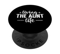 Vivere la zia Vita casual Vibes PopSockets PopGrip Adesivo