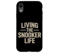 Vivere lo Snooker Life Snooker Custodia per iPhone XR