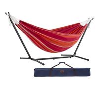 Vivere, Mimosa UHSDO8-36 Amaca con Supporto Brasiliana, Cotone, 250 cm, Portata 200 kg Borsa da Trasporto inclu, Doppia