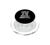 Vivere Nell'era Dell'acconciatura Broccoli Spiritoso PopSockets PopGrip per MagSafe