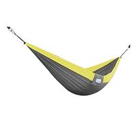 Vivere PAR251 Amaca Paracadute Nylon, 325 x 200 cm Grigio/Giallo Doppia