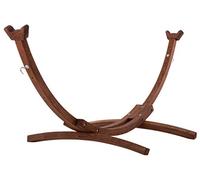 Vivere Robusto Supporto in massello di Pino per Amaca (2,4 m), Solid Pine, Brown