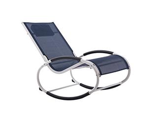 Vivere WAVEROCK1-NW Dondolo Wave Rocker 150 kg, Blu Marino, 122x61x91 cm