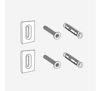 Viverso AGA Design L Set di fissaggio, AL9999XX, AGA Design L [Accessori Bagno > Accessori per Accessori Bagno]
