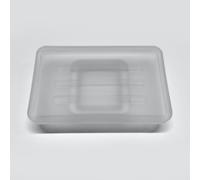 Viverso vetro di ricambio per portasaponetta, squadrato, VS9300XX, x evolution satinato [Accessori Bagno > Accessori per Accessori Bagno]