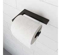 Viverso x add porta rotolo, aperto, fisso, VA2200MB, x add nero opaco [Accessori Bagno > Porta Rotolo]