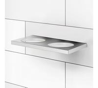 Viverso x add supporto a parete per dispenser per sapone, portasaponetta, bicchiere, mensola in silicone, VA1401CR, x add cromo [Accessori Bagno > Accessori per Accessori Bagno]