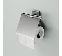 Viverso x cube porta rotolo, aperto, con coperchio, VC2001CR, x cube cromo [Accessori Bagno > Porta Rotolo]