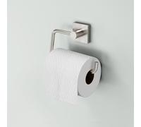 Viverso x cube porta rotolo, aperto, mobile, VC2100BN, x cube nichel spazzolato [Accessori Bagno > Porta Rotolo]