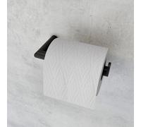 Viverso x elo porta rotolo, aperto, VE2200MB, x elo nero opaco [Accessori Bagno > Porta Rotolo]