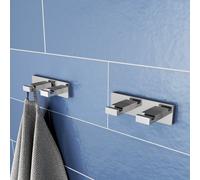 Viverso x evolution gancio portasciugamani La: 110 A: 30 P: 45 mm, VS4001CR, x evolution cromo [Accessori Bagno > Portasciugamani]