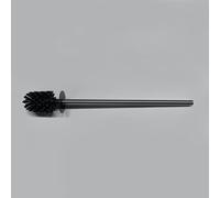 Viverso x match scopino misura S nero con manico lungo, rotondo, VU9700BN, x match nichel spazzolato/nero [Accessori Bagno > Accessori per Accessori Bagno]