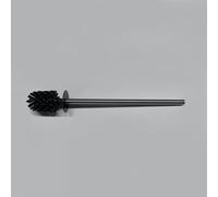 Viverso x match scopino misura S nero con manico, rotondo, VU9701BN, x match nichel spazzolato/nero [Accessori Bagno > Accessori per Accessori Bagno]