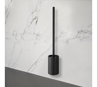 Viverso x match set portascopino per montaggio a parete o freestanding, VU3012MB, x match [Accessori Bagno > Set Portascopino]