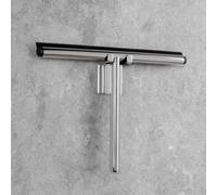 Viverso x match tergivetro da doccia con supporto, VU6006PS, x match acciaio inox levigato [Accessori Bagno > Tergivetro Doccia]