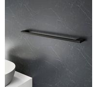 Viverso x one barra portasciugamani La: 600 A: 20 P: 70 mm, VL4600MB, x one nero opaco [Accessori Bagno > Portasciugamani]