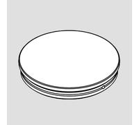 Viverso x one ricambio coperchio per dispenser per sapone, VU95101BN, x one nichel spazzolato [Accessori Bagno > Accessori per Accessori Bagno]