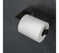 Viverso x porta rotolo, aperto, VL2200MB, x one nero opaco [Accessori Bagno > Porta Rotolo]