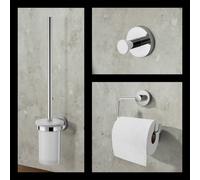 Viverso x sense set accessori bagno 3 in 1, VR3000CR+VR2100CR+VR4000CR, x sense cromo [Accessori Bagno > Set di accessori da bagno]