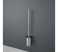 Viverso x steel set portascopino per montaggio a parete o freestanding, VX3012BS, x steel [Accessori Bagno > Set Portascopino]