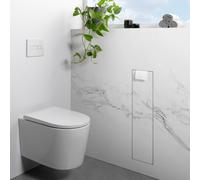 Viverso x wall large modulo WC da incasso La: 182 A: 750 P: 158 mm, battuta a destra, piastrellabile, BN081009, x wall [Accessori Bagno > Moduli Incasso]