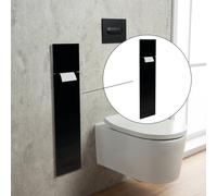 Viverso x wall large porta di ricambio per modulo WC a incasso, BN081020, x wall nero [Accessori Bagno > Accessori per Accessori Bagno]