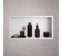 Viverso x wall nicchia a parete in acciaio inox La: 600 A: 300 mm, con telaio slim, VU9801MW, x wall [Accessori Bagno > Mensole Doccia]