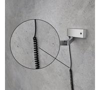Viverso Zoom me cavo a spirale per specchi cosmetici CH, VM90CHGB, Zoom me nero [Specchi Cosmetici > Accessori per Specchi Cosmetici]
