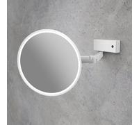 Viverso Zoom me specchio cosmetico con ingrandimento 5x, illuminazione con temperatura colore regolabile, batteria ricaricabile con ingresso USB C, VM6401MW, Zoom me [Specchi Cosmetici > Specchi Cosme