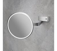 Viverso Zoom me specchio cosmetico con ingrandimento 5x, illuminazione con temperatura colore regolabile, batteria ricaricabile con ingresso USB C, VM6401CR, Zoom me [Specchi Cosmetici > Specchi Cosme