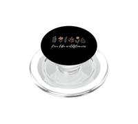 Vivi come fiori selvatici Fiore floreale Gentilezza positiva PopSockets PopGrip per MagSafe