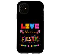 Vivi come se fosse una festa Custodia per iPhone 11