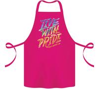 Vivi Con Orgoglio GAY PRIDE Grembiule In Cotone 100% Biologico