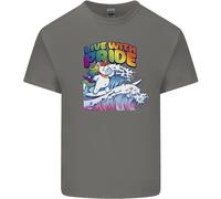 Vivi Con Orgoglio Maglietta Unicorn Gay Pride Consapevolezza LGBT Per Bambini