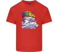 Vivi Con Orgoglio Maglietta Unicorn Gay Pride Consapevolezza LGBT Per Bambini