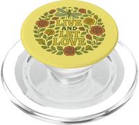 Vivi e lascia amare la libellula PopSockets PopGrip per MagSafe