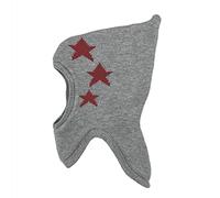 Vivi Idee Bambino Slip-On Cappello Sciarpa Cappello Passamontagna per 3-18 Mesi Bambino Cappello di Lana Pile Cappello Lavorato A Maglia Cappello Inverno Ragazzi Ragazze, Grigio, 3-24 Monate