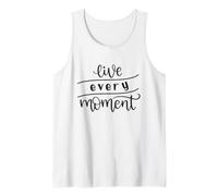 Vivi Ogni Momento Inspirational Motivational Vibes Canotta