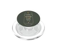 Vivi Ogni Momento Ridi Ogni Giorno Amore PopSockets PopGrip per MagSafe
