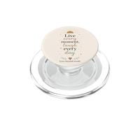 Vivi Ogni Momento Ridi Ogni Giorno Amore PopSockets PopGrip per MagSafe