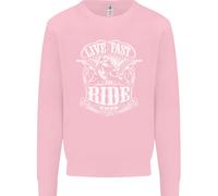 Vivi Veloce, Guida Libero Felpa Moto Biker Uomo