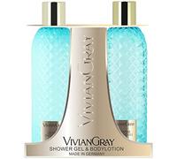 VIVIAN GRAY Gemstone 3519 Gel doccia e lozione per il corpo, gelsomino e patchouli (600 ml)