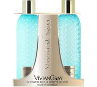 Vivian Gray Gemstone Jasmine & Patchouli Gel doccia 300 ml - Set corpo