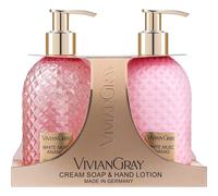 Vivian gray Set Sapone e Lozione Mani Muschio Bianco e Ananas - Set mani