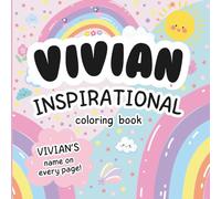 Vivian Inspirational Coloring Book: Personalized Just for Vivian - Vivian's Name Appears on Every Coloring Page