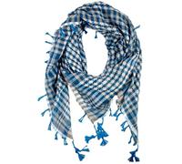 VIVIAN & VINCENT Shemagh Sciarpa tattica desertica Keffiyeh per uomini e donne, Blu, Taglia unica