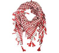 VIVIAN & VINCENT Shemagh Sciarpa tattica desertica Keffiyeh per uomini e donne, Corallo, Taglia unica